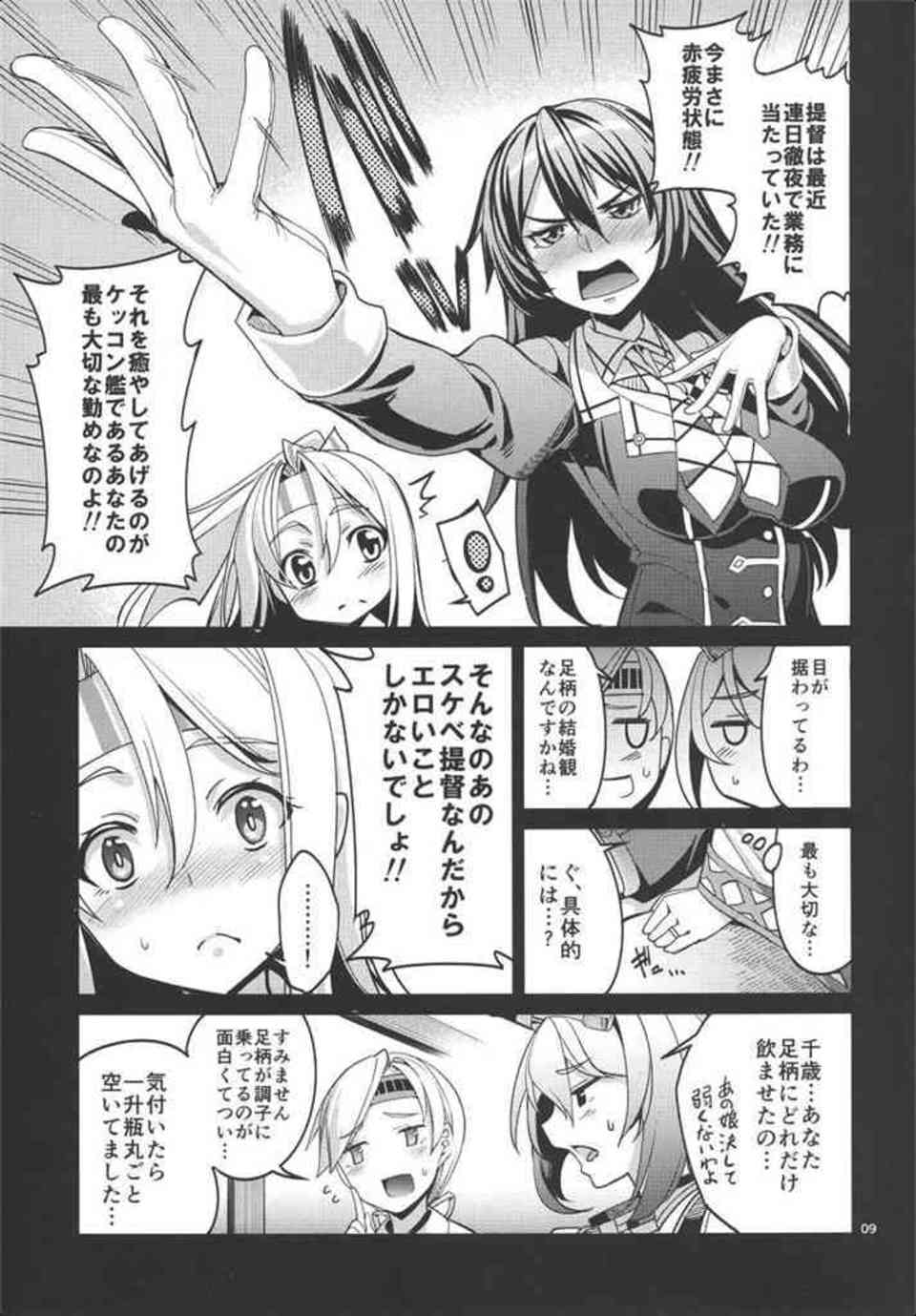 [艦これの同人誌]エッチな水着を着た瑞鳳とお風呂でマットプレイ！禁欲生活をしていたスケベ提督を攻めて潮吹きさせちゃいます♪008