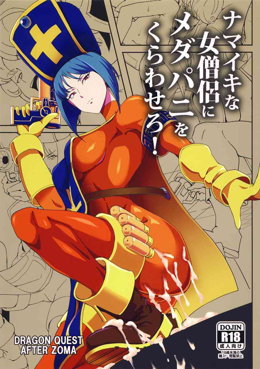 [ドラクエの同人誌]毎日セックス三昧の勇者を取り締まるべく、女僧侶が勇者に対峙！しかしメダパニをかけられ混乱し、フェロモンムンムンの神ボディを痴態に晒す！